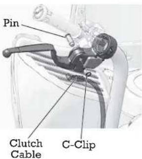 Indian Chieftain Dark Horse (2016) - Mechanical Clutch Lever Lubrication - 1