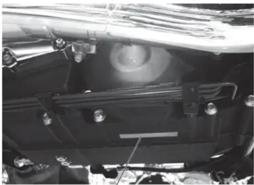 Indian Chieftain Dark Horse (2016) - Engine Identification Number - 1