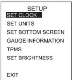 Indian Chieftain Dark Horse (2016) - Instrument Cluster Setup - 1