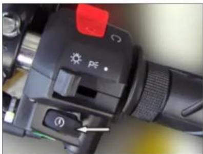 Royal Enfield Thunderbird Twinspark (2006) - Electric Start Switch - 1