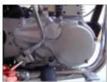 Royal Enfield Thunderbird Twinspark (2006) - Hand lever & Kick starter pivots - 1