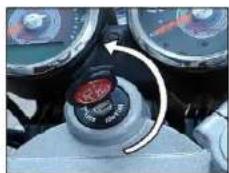 Royal Enfield Continental GT (2014) - STEERING LOCK - 1