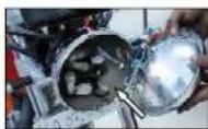 Royal Enfield Continental GT (2014) - CHANGING ELECTRICAL COMPONENTS HEADLAMP BULB REPLACEMENT - 5
