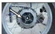 Royal Enfield Continental GT (2014) - REAR WHEEL REASSEMBLY - 1