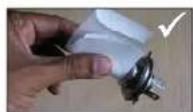 Royal Enfield Continental GT (2014) - CHANGING ELECTRICAL COMPONENTS HEADLAMP BULB REPLACEMENT - 3