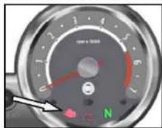 Royal Enfield Continental GT (2014) - MALFUNCTION INDICATOR LAMP (MIL) - 1