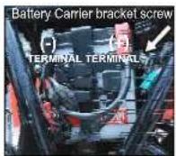 Royal Enfield Continental GT (2014) - REMOVAL OF BATTERY FROM THE VEHICLE - 2