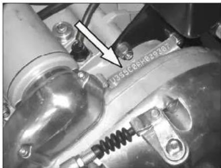 Royal Enfield Bullet 350 Twinspark (2014) - ENGINE NUMBER - 2