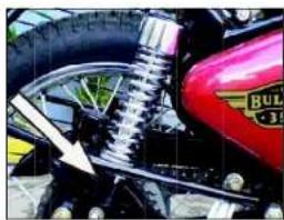 Royal Enfield Bullet 350 Twinspark (2014) - ADJUSTMENT OF REAR GAS SHOCK ABSORBER - 1