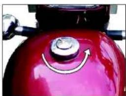 Royal Enfield Bullet 350 Twinspark (2014) - FUEL TANK CAP - 3