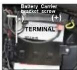 Royal Enfield Thunderbird 350 (2017) - REMOVAL OF BATTERY FROM THE MOTORCYCLE - 3