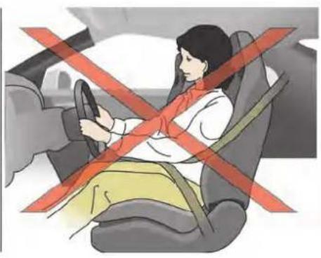 NISSAN GT-R (2016) - PRECAUTIONS ON SEAT BELT USAGE - 2