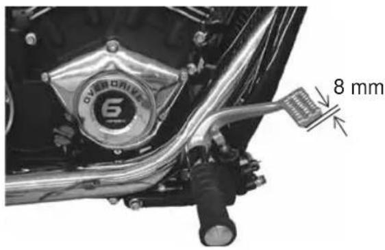 Victory Vegas (2016) - Pre-Ride Inspections Rear Brake Pedal - 1