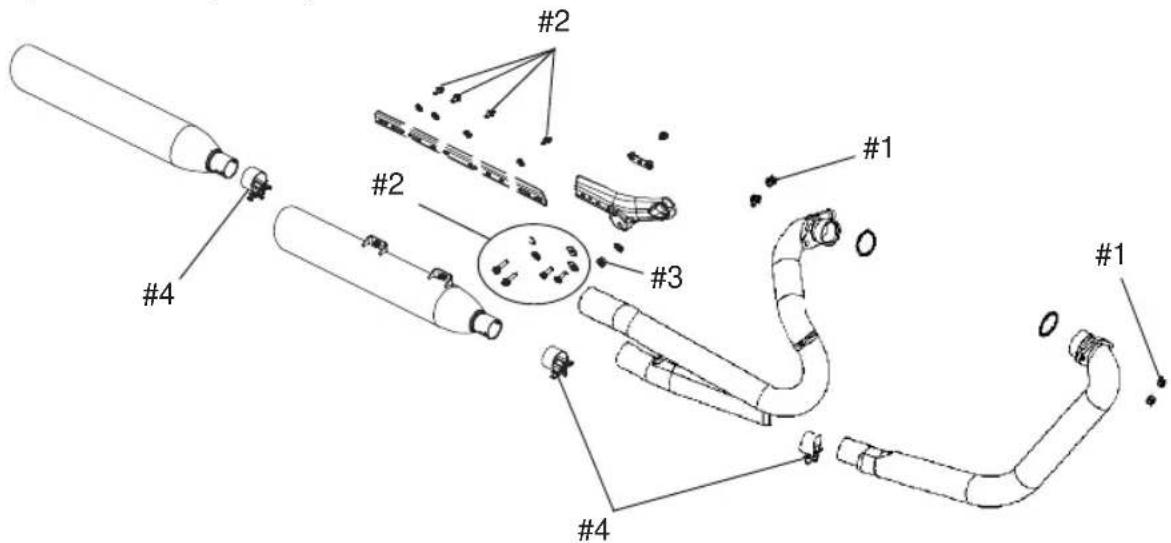 Victory Vegas (2016) - Exhaust System - 1