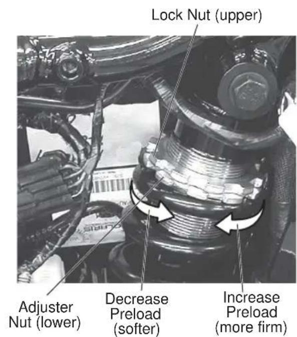 Victory High Ball (2015) - Rear Shock Preload (Ride Height) Adjustment - 2