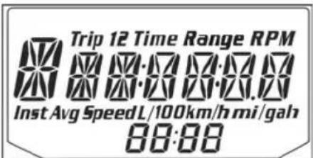 Victory High Ball (2015) - Instruments, Features and Controls Instrument Cluster Multi-Function Display - 1