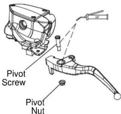 Victory Kingpin 8-Ball (2011) - Hydraulic Clutch Lever Lubrication - 1