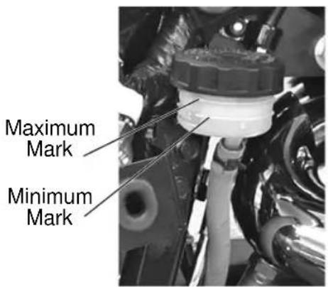 Victory Kingpin 8-Ball (2011) - Rear Brake Fluid Level - 1