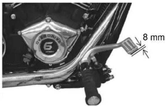 Victory Kingpin 8-Ball (2011) - Brake Pedal Gap - 1