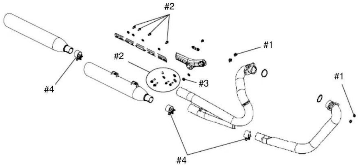 Victory Kingpin 8-Ball (2011) - Exhaust System - 1