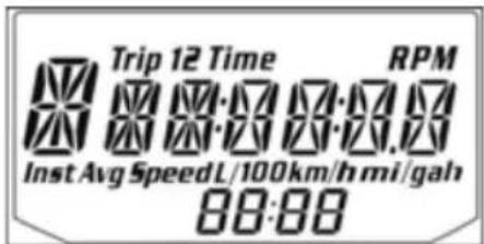 Victory Kingpin 8-Ball (2011) - Instruments, Features and Controls Instrument Cluster Multi-Function Display - 1