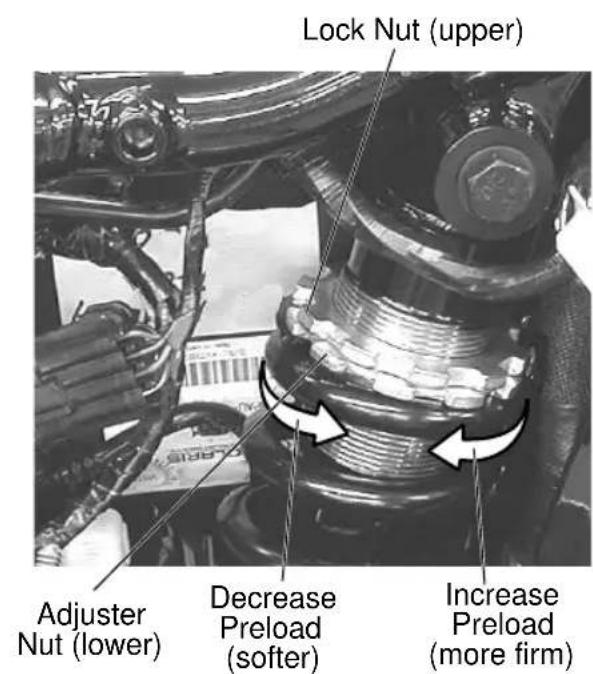 Victory Kingpin 8-Ball (2011) - Rear Shock Preload (Ride Height) Adjustment - 2