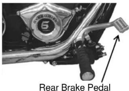 Victory Kingpin 8-Ball (2011) - Rear Brake Pedal - 2