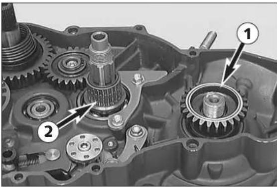 KTM 300 MXC (2002) - Mounting kickstarter - 1