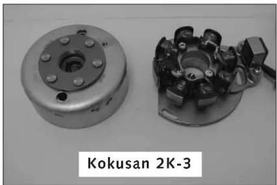 KTM 300 MXC (2002) - Check stator and pulse generator (Kokusan) - 2