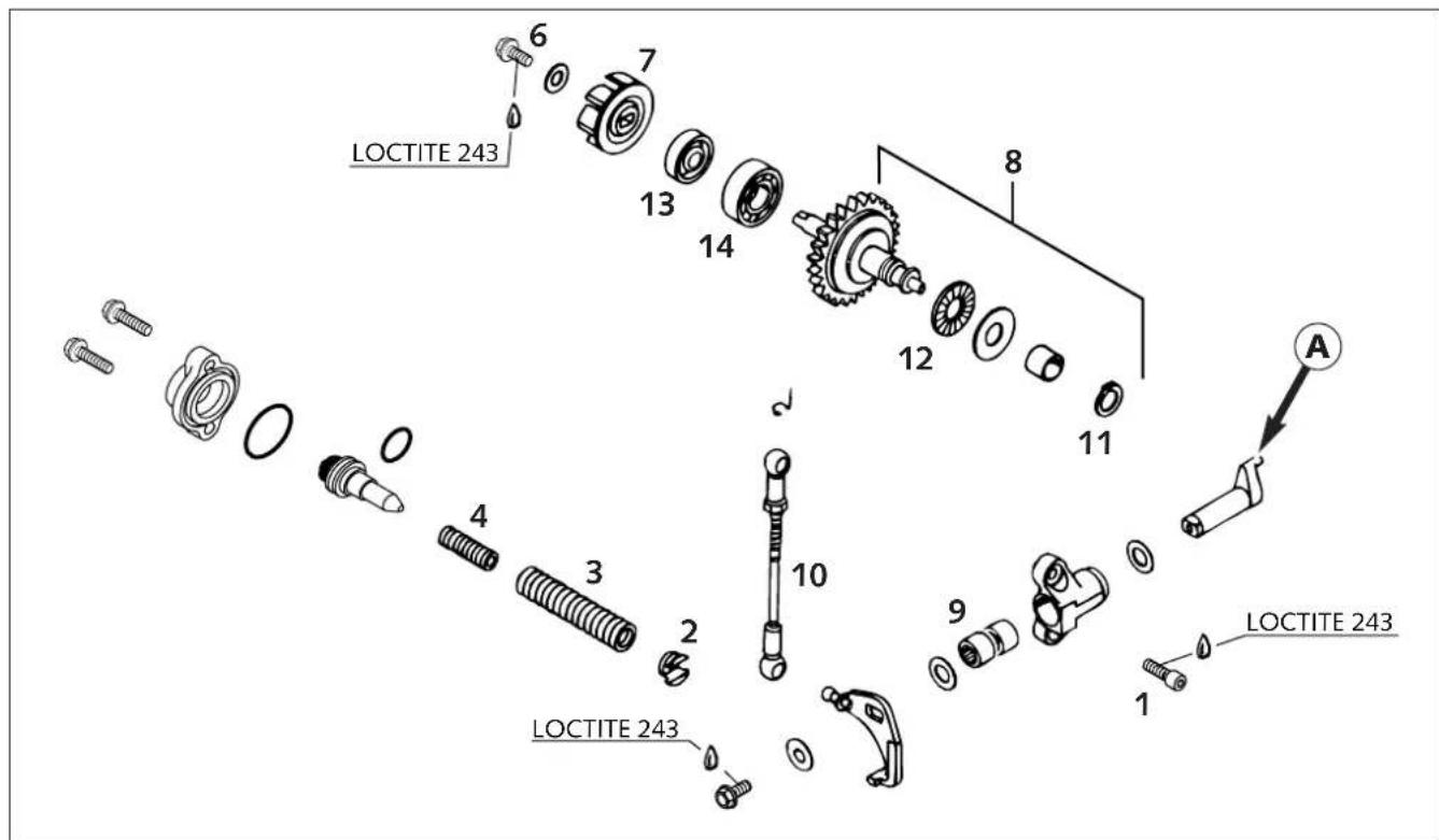 KTM 300 MXC (2002) - Cylinder preassembly - 5