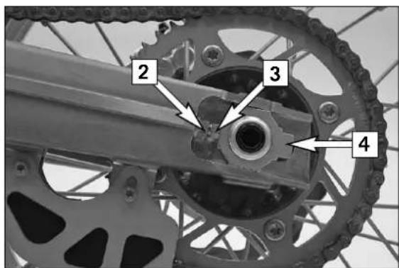 KTM 85 XC (2009) - Overview of the telescopic fork springs - 3