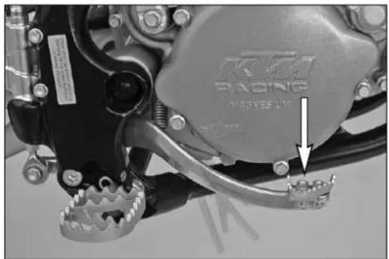 KTM 85 XC (2009) - Shift lever - 3
