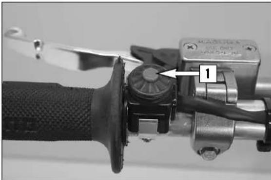 KTM 85 XC (2009) - Hand brake lever - 1