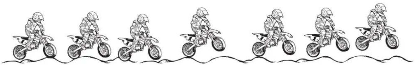 KTM 85 XC (2009) - WARNING - 1