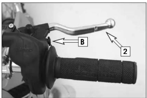 KTM 85 XC (2009) - Clutch lever - 1