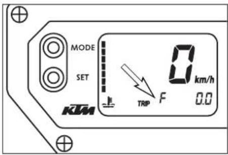 KTM 950 Super Enduro R (2009) - RESETTING TRIP 2 - 1