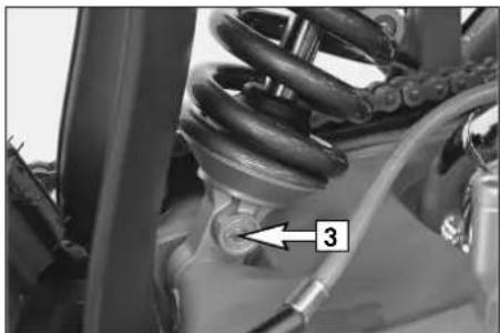 KTM 950 Super Enduro R (2009) - Damping action during compression of shock absorber - 2