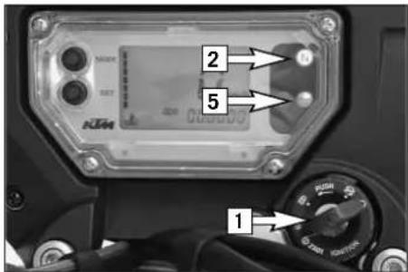 KTM 950 Super Enduro R (2009) - DRIVING INSTRUCTIONS » - 2