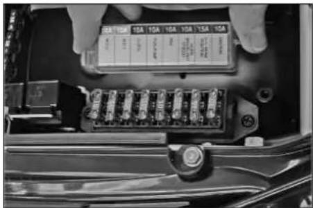 KTM 950 Super Enduro R (2009) - Fuses for individual power consumers - 1