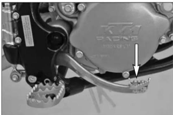 KTM 85 XC (2008) - Shift lever - 3