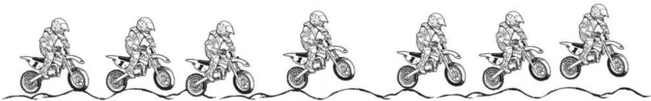 KTM 85 XC (2008) - WARNING - 1