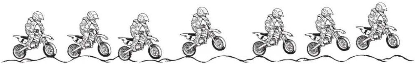 KTM 85 XC (2008) - WARNING - 1