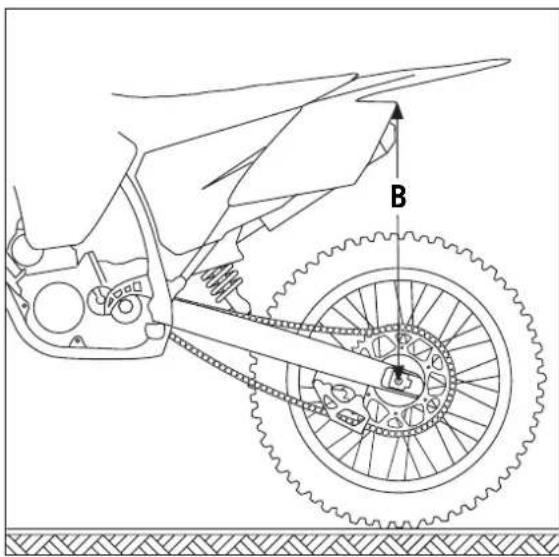 KTM 85 XC (2008) - Changing the spring preloading of the shock absorber - 2