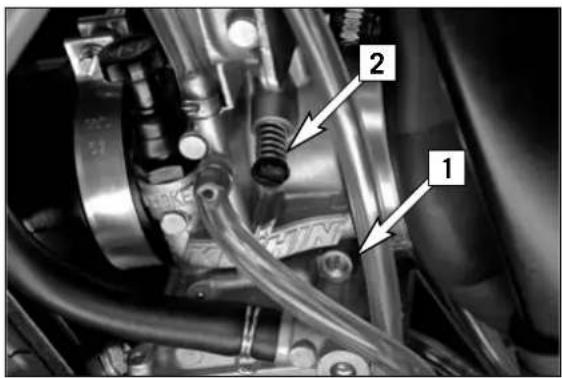 KTM 125 SXS (2007) - General information on carburetor wear - 1