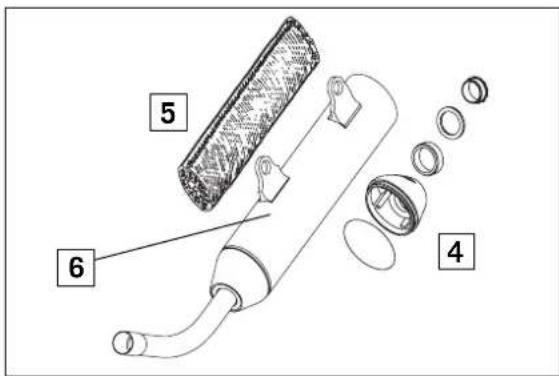 KTM 125 SXS (2007) - Bleeding the cooling system - 4