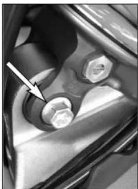 KTM 125 SXS (2007) - ADJUSTMENT VALUES - SPRING PRELOAD [A] - 1