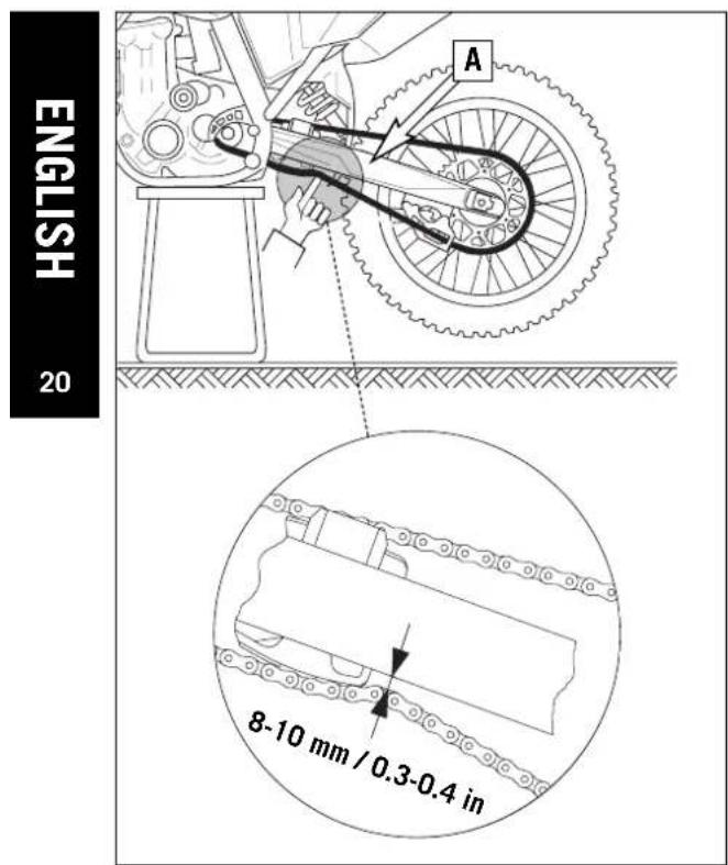 KTM 125 SXS (2007) - WARNING - 1