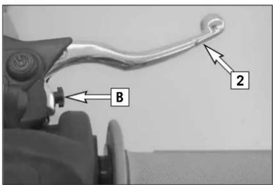 KTM 125 SXS (2007) - Clutch lever - 1