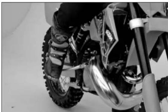 KTM 125 SXS (2007) - WARNING - 3