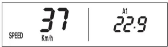 KTM 250 XC-F (2007) - SPEED / TR2 display mode (tripmaster 2) - 1